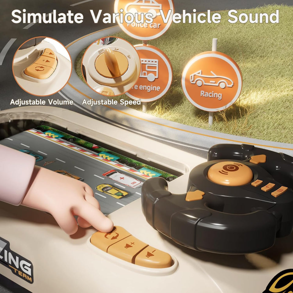 Interactive Kids Driving Steering Wheel Toy