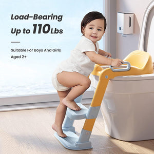 Toilet Potty Training Seat with Step Stool Ladder