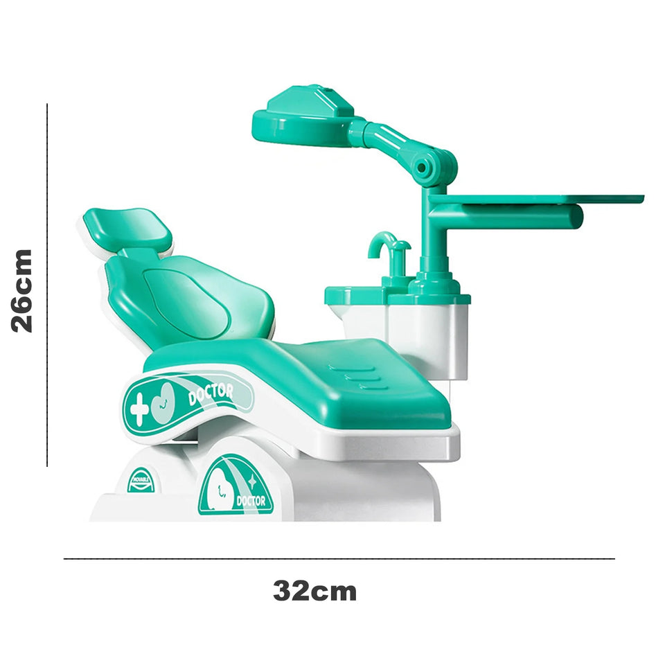 Pretend Dentist Playset for Kids – Doctor Kit with Medical Bag & Realistic Dental Tools for Toddlers Ages 3-5