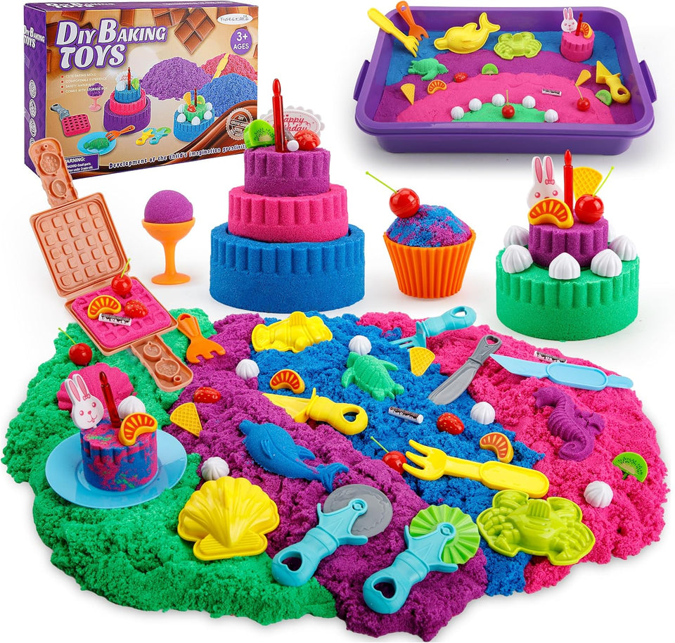 Cake Magic Play Sand Kit 🍰
