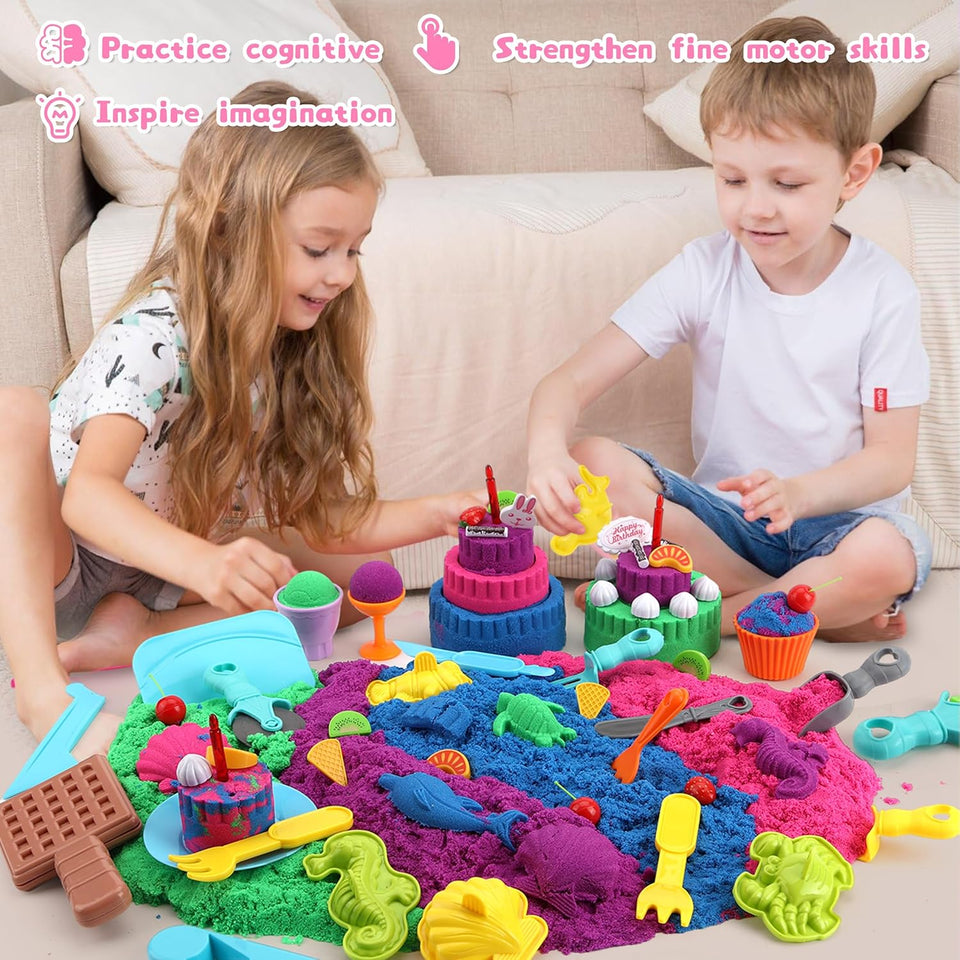 Cake Magic Play Sand Kit 🍰