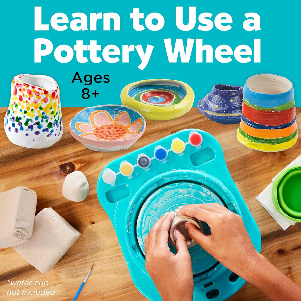 Pottery Wheel Creative Artisan Kit for Kids