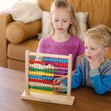 Wooden Abacus 10 Row Calculating Frames 🧮