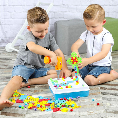 Kids Power Tools With Screwdriver Toy Set