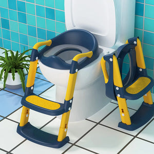 Toilet Potty Training Seat with Step Stool Ladder