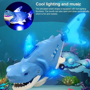 Musical Shark Toy with Light and Music 🦈
