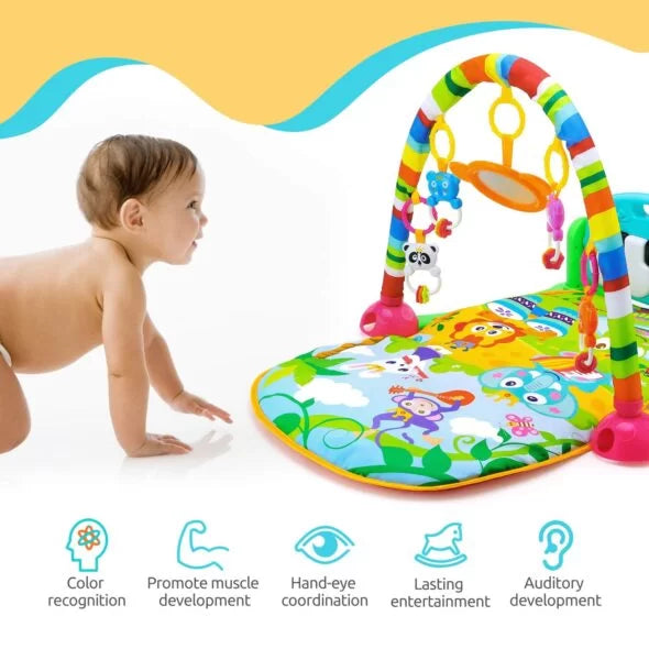 Copy of MUSICAL BABY PLAY GYM PIANO FITNESS RACK