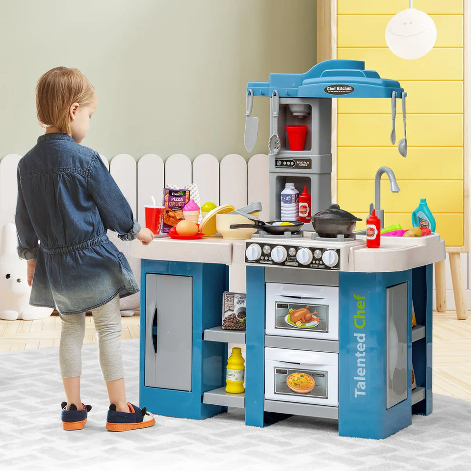 67 Pieces Realistic Kitchen PlaySet