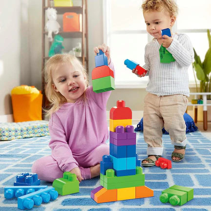 Mega Blocks Big Building Bag 60Pc Classic