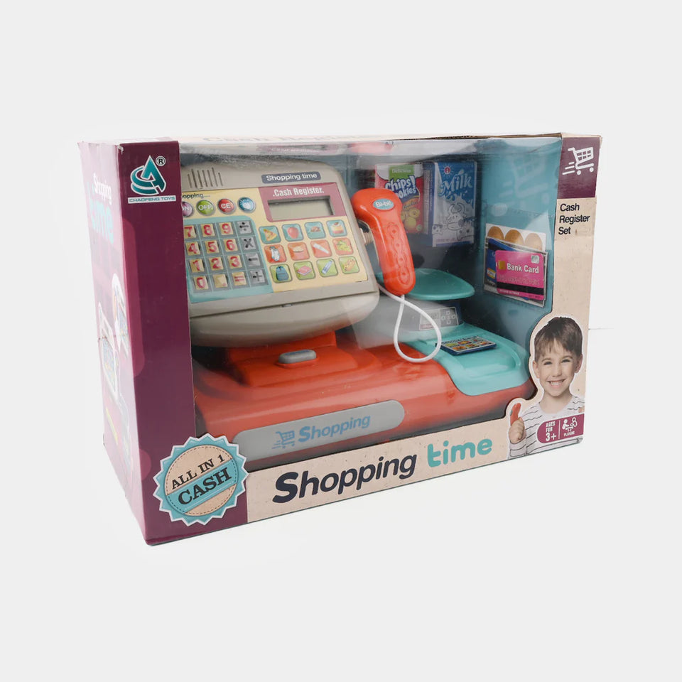 Pretend Play Calculator Cash Register Supermarket Toy