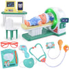 Realistic Pretend Play Doctor Kit with Toy Stethoscope and Medical Tools