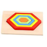 Wooden 3D Geometric Shape Puzzle (Any One)