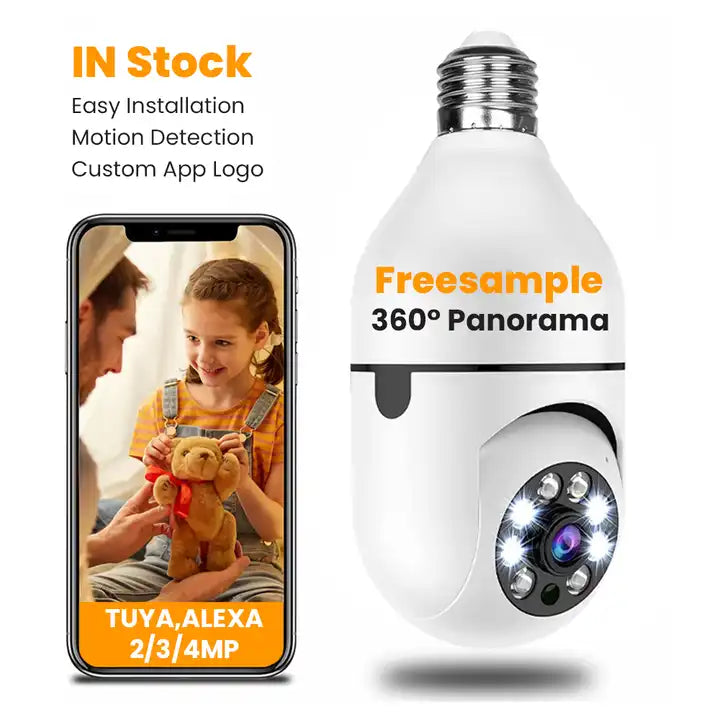 V380 PRO CCTV -HD CAMERA WITH MOTION DETECTION, COLORED NIGHT VISION