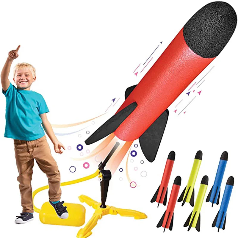 Interactive Shooting Game Flying Rocket 🚀