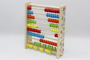 Wooden Abacus 10 Row Calculating Frames 🧮