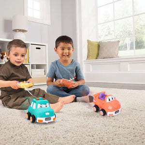 Cartoon Voice Light Remote Control Car Toy