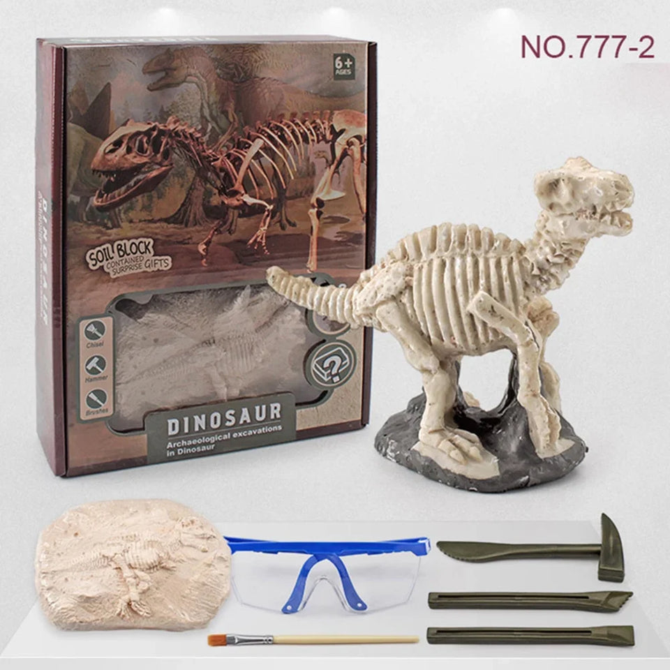 Dinosaur Skeleton Soil Excavation Model Kit
