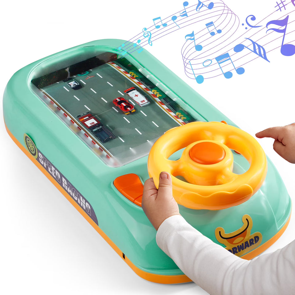 Interactive Kids Driving Steering Wheel Toy