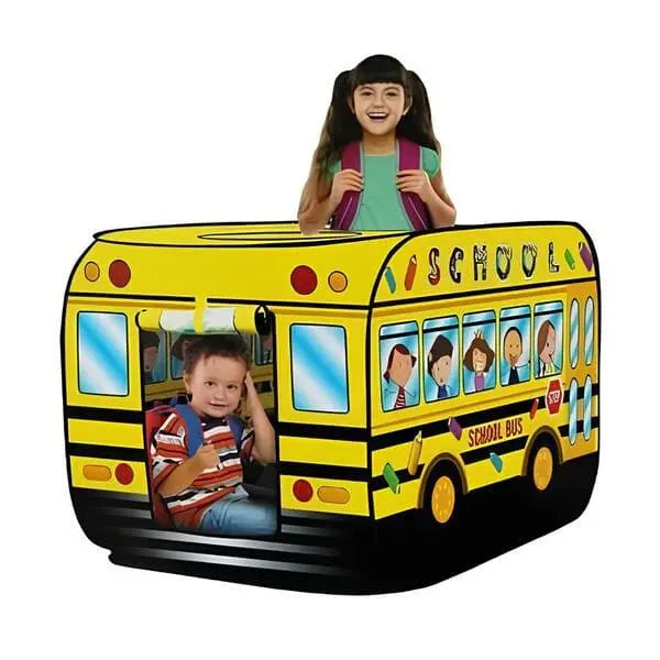 Spacious School Bus Tent House For Kids