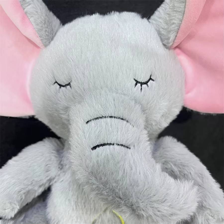 Breathing Relaxing Teddy Elephant with Calming Music, Lights