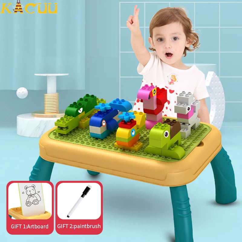 Blocks Creative Table Building Blocks Table – Topifye