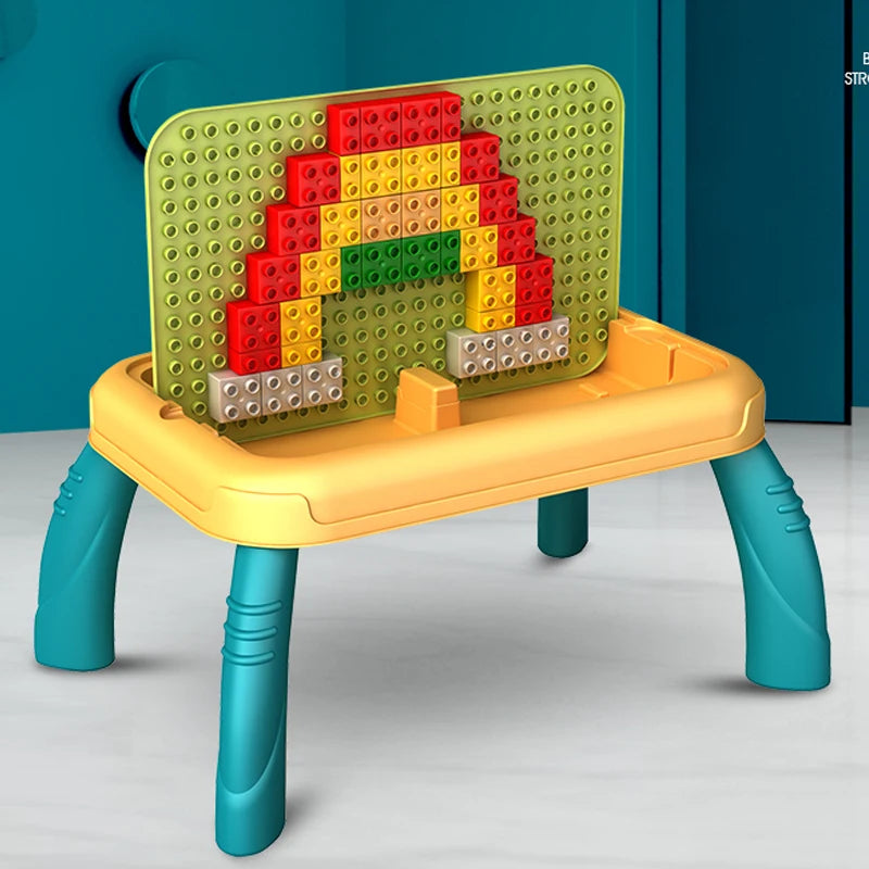 Blocks Creative Table Building Blocks Table