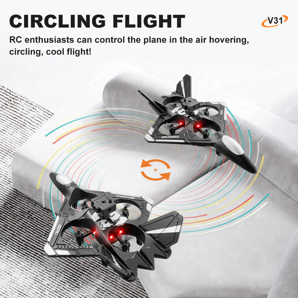 360 Rotate Hand Gestures Stunt Aircraft With Camera