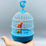 Singing Bird Cage With Light And Sound