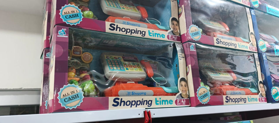 Pretend Play Calculator Cash Register Supermarket Toy