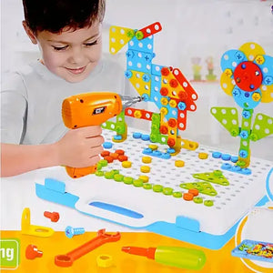 Kids Power Tools With Screwdriver Toy Set