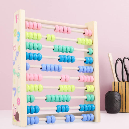 10 Row Wooden Abacus