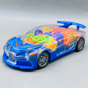 Transparent Concept Racing Car Toy