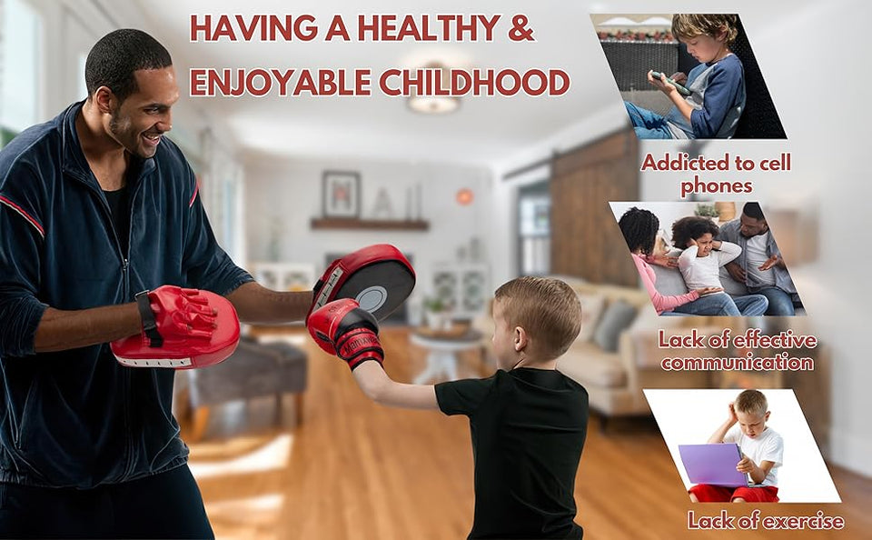 Kids Boxing Set with Punching Bag