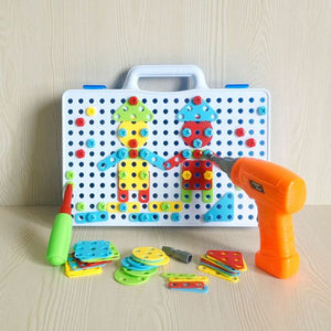 Kids Power Tools With Screwdriver Toy Set