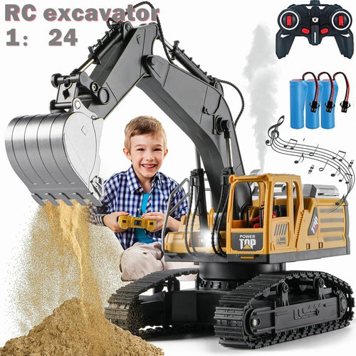 Remote Control Excavator Toy 🚧