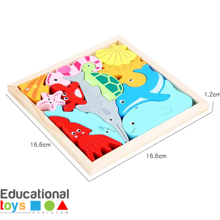 Colorful Creative 3D Puzzles for Kids