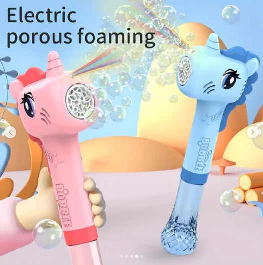 Automatic Unicorn Bubble Stick