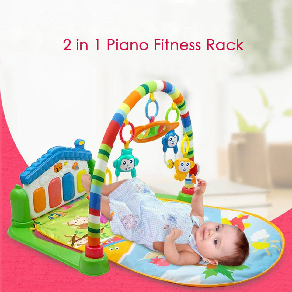 Copy of MUSICAL BABY PLAY GYM PIANO FITNESS RACK