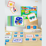 CVC Word Building Spelling Game (3 Letter Words)