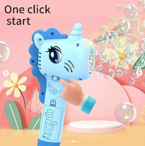 Automatic Unicorn Bubble Stick