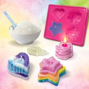 DIY Make Your Own Multicolor Molded Candles Science Kit