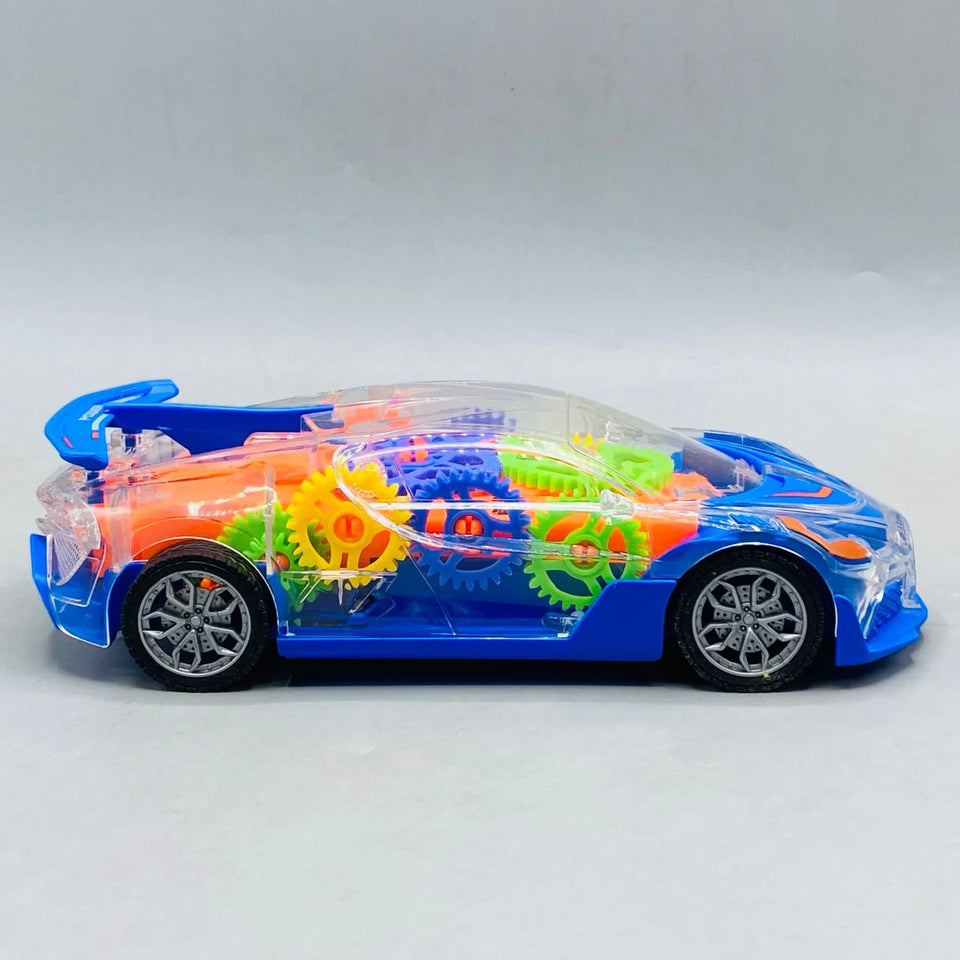 Transparent Concept Racing Car Toy