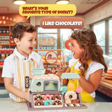 Pretend Play Donut Shop Playset with Lights and Music
