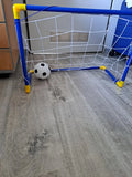 2 in 1 Children Sports Equipment Football Goal Basketball Stands for Kids Outdoor Toy