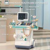 Kids Doctor Medical Trolley With Light & Sound (55Pcs)