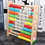 Wooden Abacus 10 Row Calculating Frames 🧮