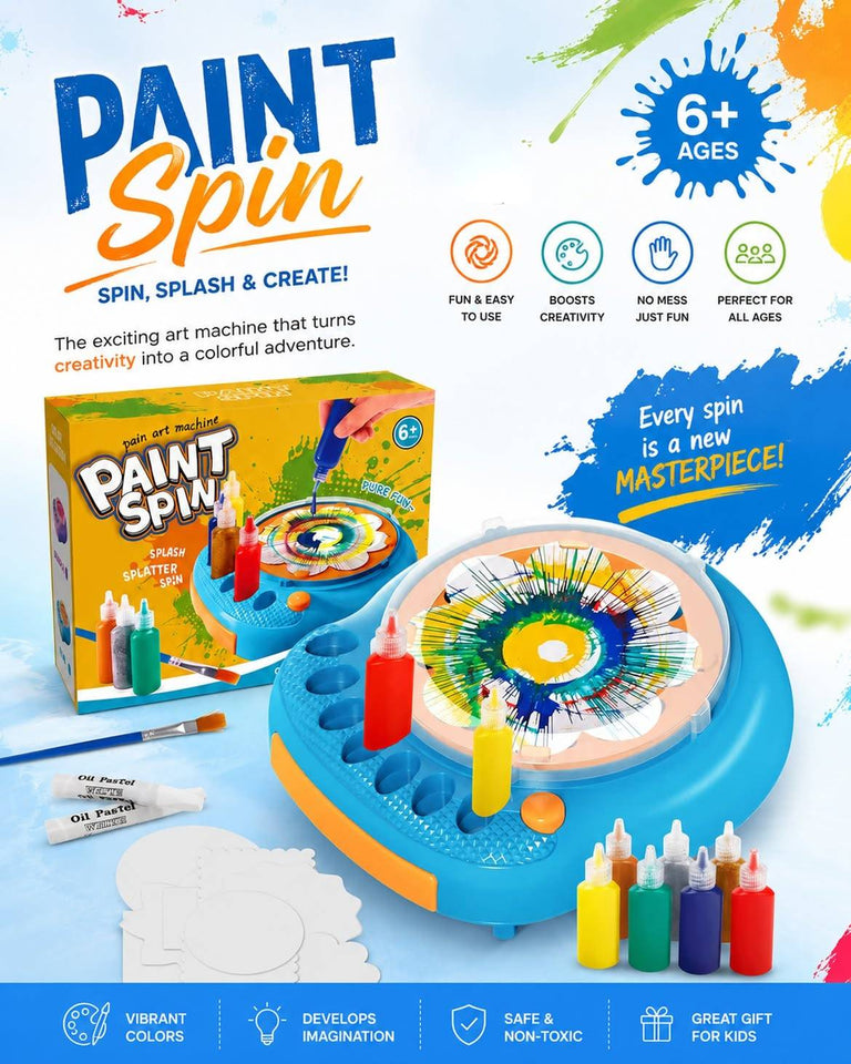 Paint Spinner Arts & Crafts Kit