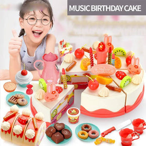 DIY Birthday Cake Toy for Kids with Musical Candle