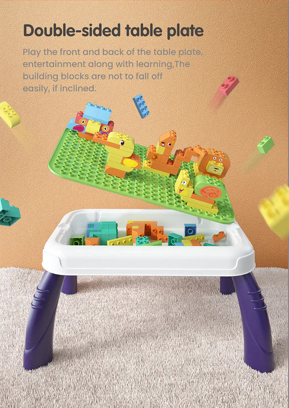 Blocks Creative Table Building Blocks Table