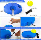 Solo Tennis Trainer Rebound Ball with + Racquet + 1 String Ball